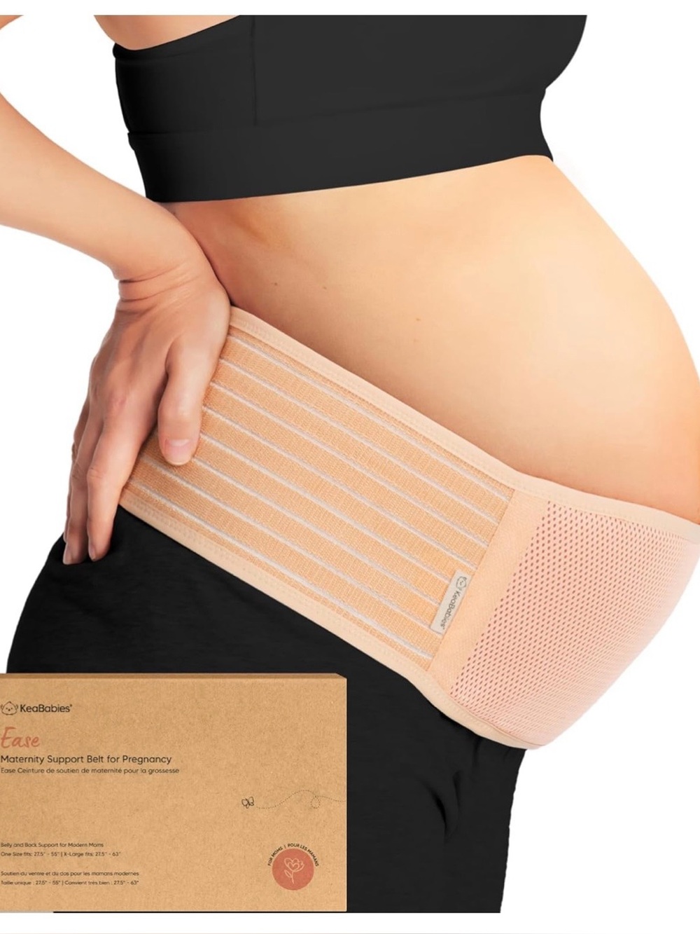 KeaBabies Ease Maternity Support Belt for Pregnancy Size - XL